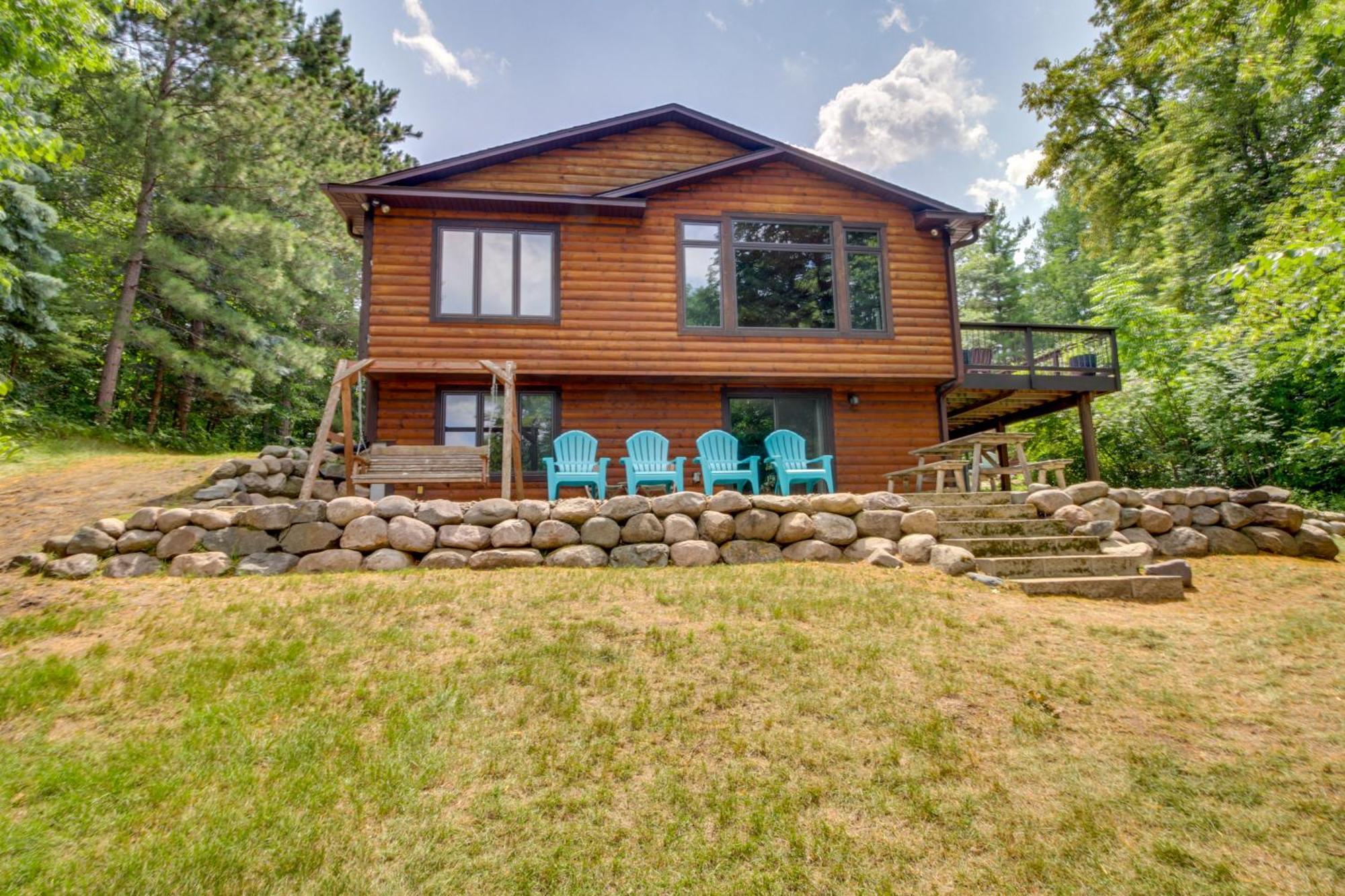 Beautiful Breezy Point Home With Beach And Dock! Pequot Lakes Exterior foto